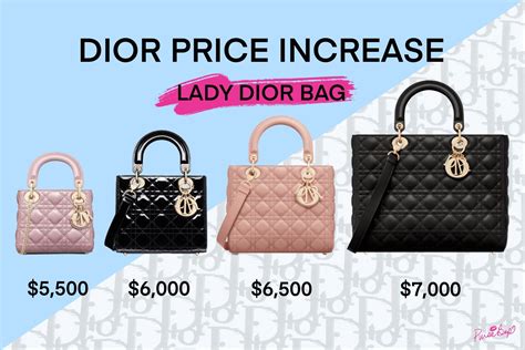 christian dior price increase 2023|dior purses price increase.